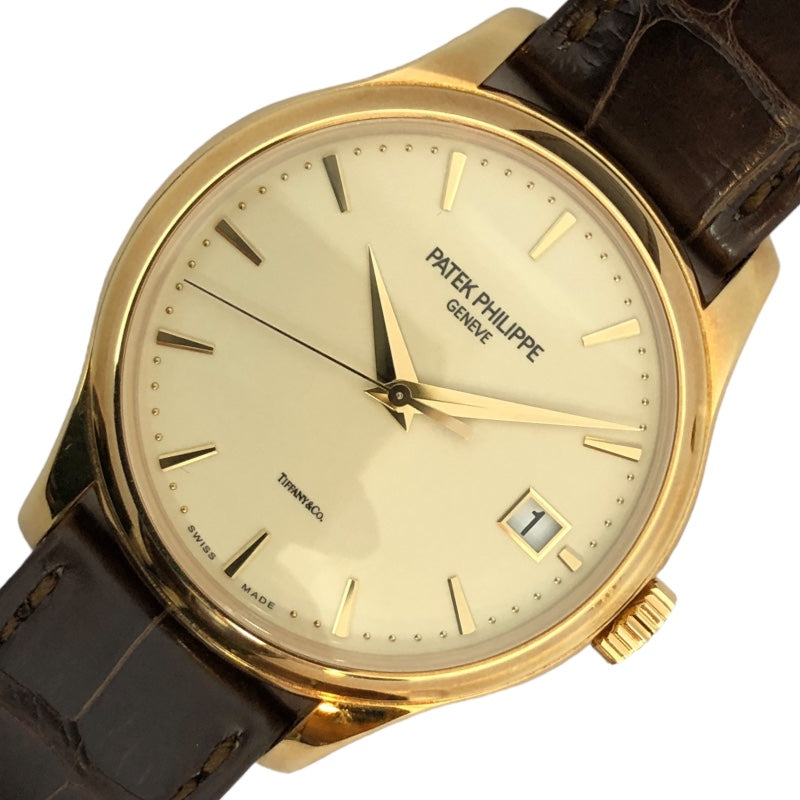 パテック・フィリップ PATEK PHILIPPE カラトラバ 5227J-001 K18YG メンズ 腕時計 | 中古ブランドリユースショップ  OKURA(おお蔵)