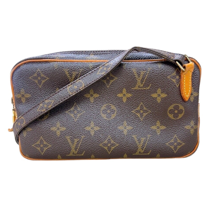 ルイ・ヴィトン LOUIS VUITTON ポシェット・マルリーバンドリエール M51828 モノグラム ゴールド金具 モノグラム レディー |  中古ブランドリユースショップ OKURA(おお蔵)