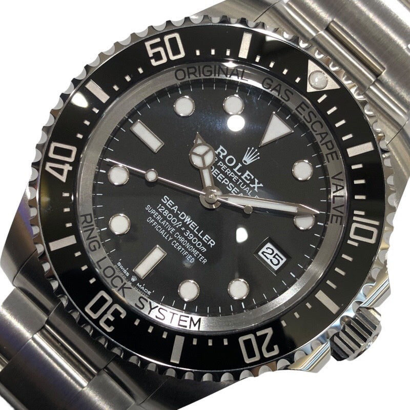 ロレックス ROLEX ディープシー 136660 ブラック SS 自動巻き メンズ 腕時計 | 中古ブランドリユースショップ OKURA(おお蔵)