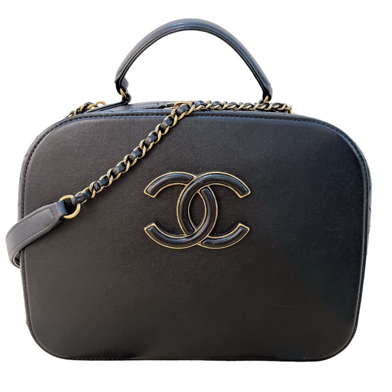 シャネル CHANEL マトラッセ2wayカメラバック ブラック ゴールド金具 カーフ レディース ショルダーバッグ | 中古ブランドリユースショップ  OKURA(おお蔵)