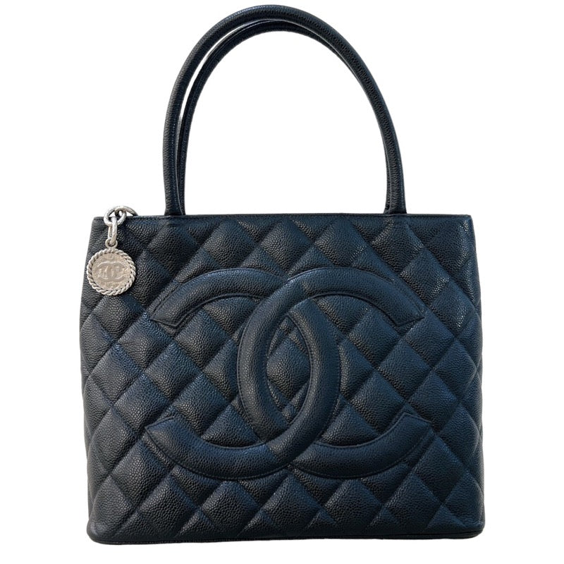 シャネル CHANEL 復刻トート A01804 キャビアスキン/SV金具 レディース ハンドバッグ | 中古ブランドリユースショップ  OKURA(おお蔵)