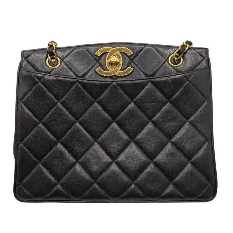 シャネル CHANEL ブッシュロック ブラック ゴールド金具 カーフスキン レディース ショルダーバッグ | 中古ブランドリユースショップ  OKURA(おお蔵)