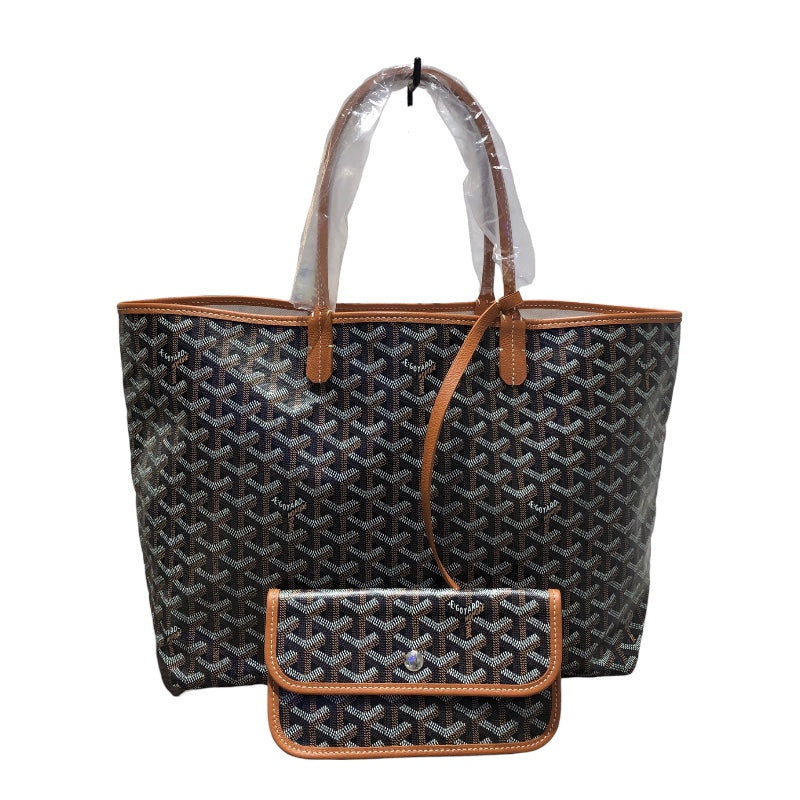 ゴヤール GOYARD サンルイPM ブラック・ブラウン コーティングキャンパス ユニセックス トートバッグ | 中古ブランドリユースショップ  OKURA(おお蔵)