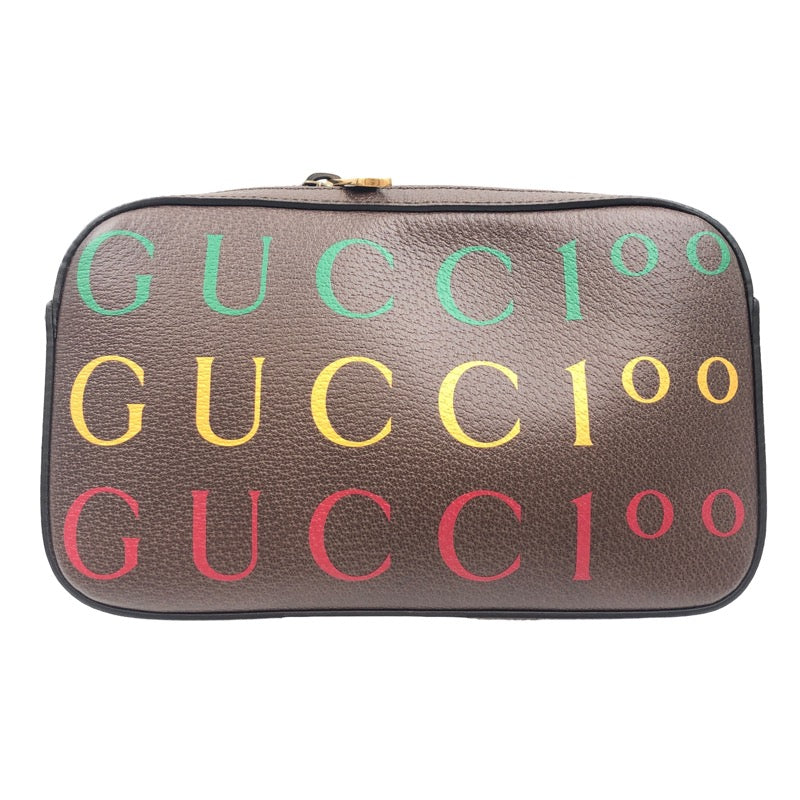 グッチ GUCCI 100周年記念ベルトバッグ 602695 ブラウン メンズ ボディバッグ | 中古ブランドリユースショップ OKURA(おお蔵)