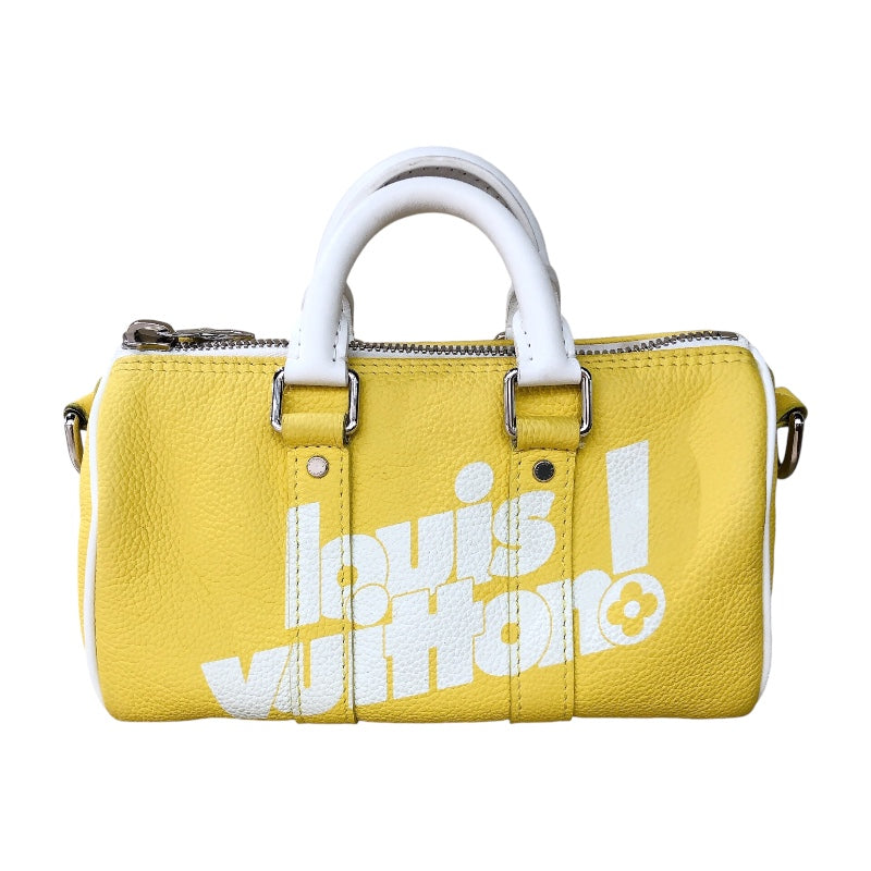 ルイ・ヴィトン LOUIS VUITTON キーポルXS M80842 イエロー