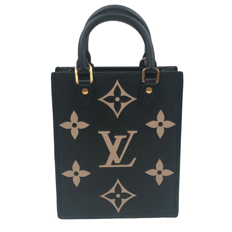 ルイ・ヴィトン LOUIS VUITTON プティット・サックプラ M57937 ブラック モノグラム・アンプラント レディース ハンドバッ |  中古ブランドリユースショップ OKURA(おお蔵)