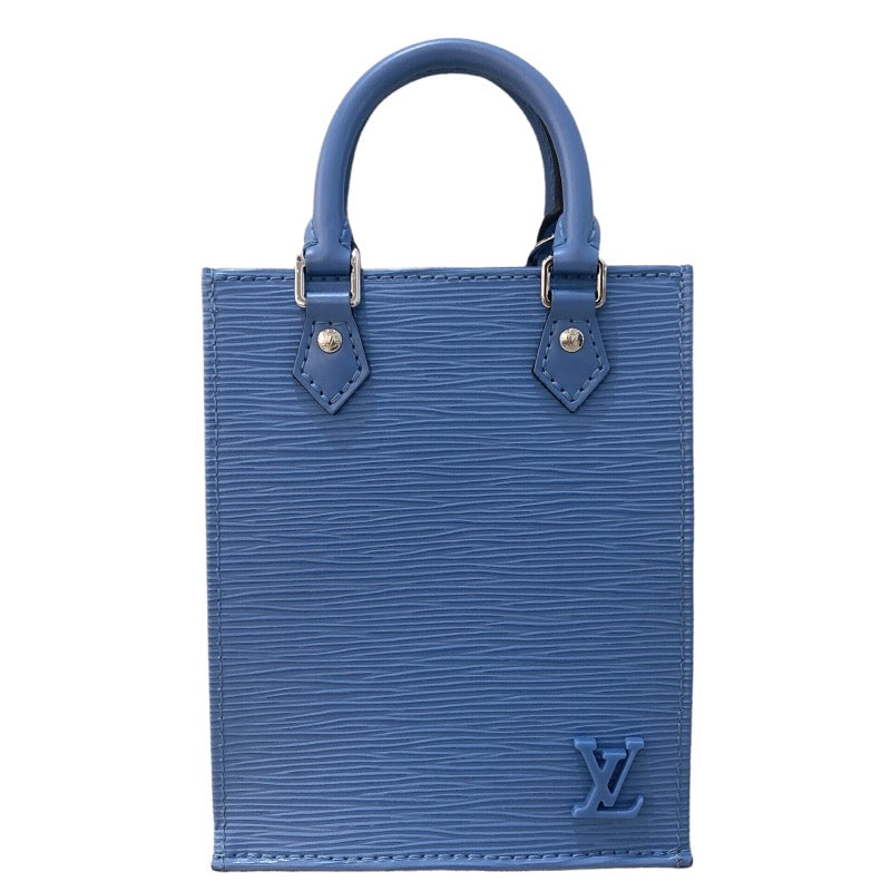 ルイ・ヴィトン LOUIS VUITTON プティット・サックプラ M80167 ブルー シルバー金具 エピレザー レディース ショルダーバ |  中古ブランドリユースショップ OKURA(おお蔵)