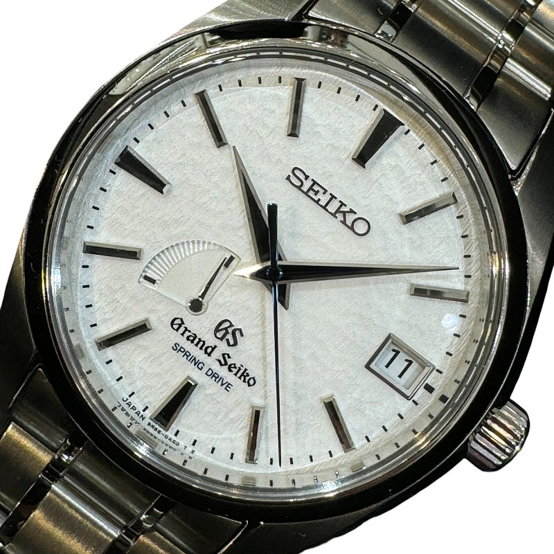 セイコー SEIKO Grand Seiko ヘリテージコレクション スプリングドライブ SBGA011 ホワイト チタン メンズ 腕時計 |  中古ブランドリユースショップ OKURA(おお蔵)