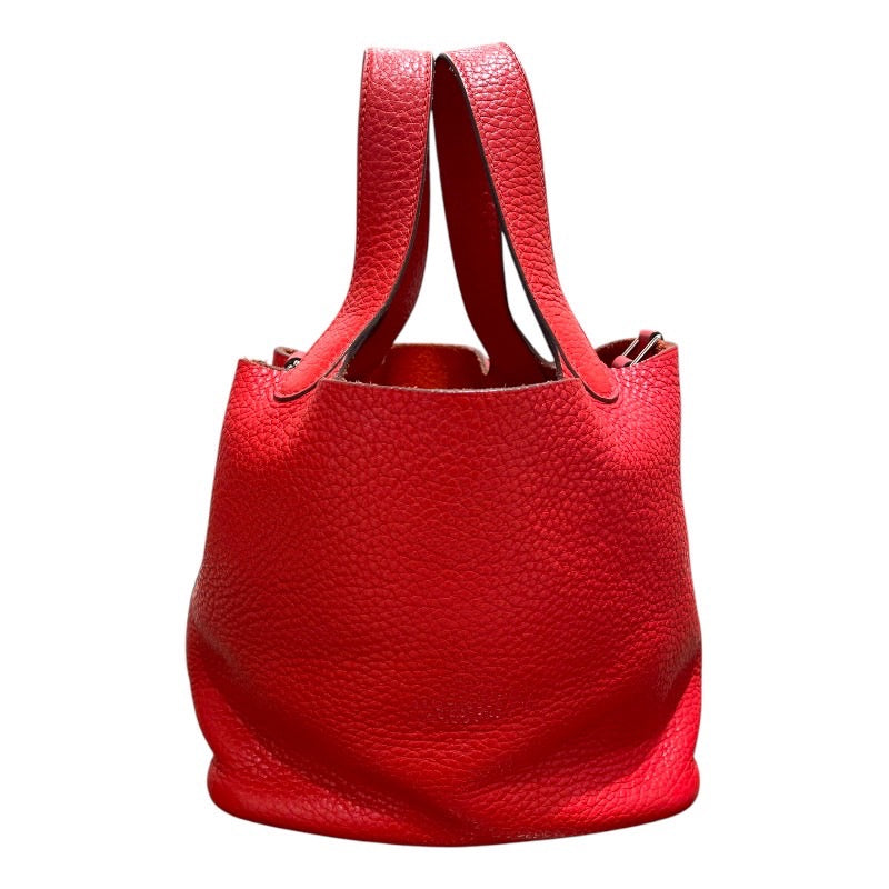 HERMES エルメス ピコタンロック PM ルージュカザック ハンドバッグ エルメス HERMES ピコタンロックPM A刻印 ルージュカザック