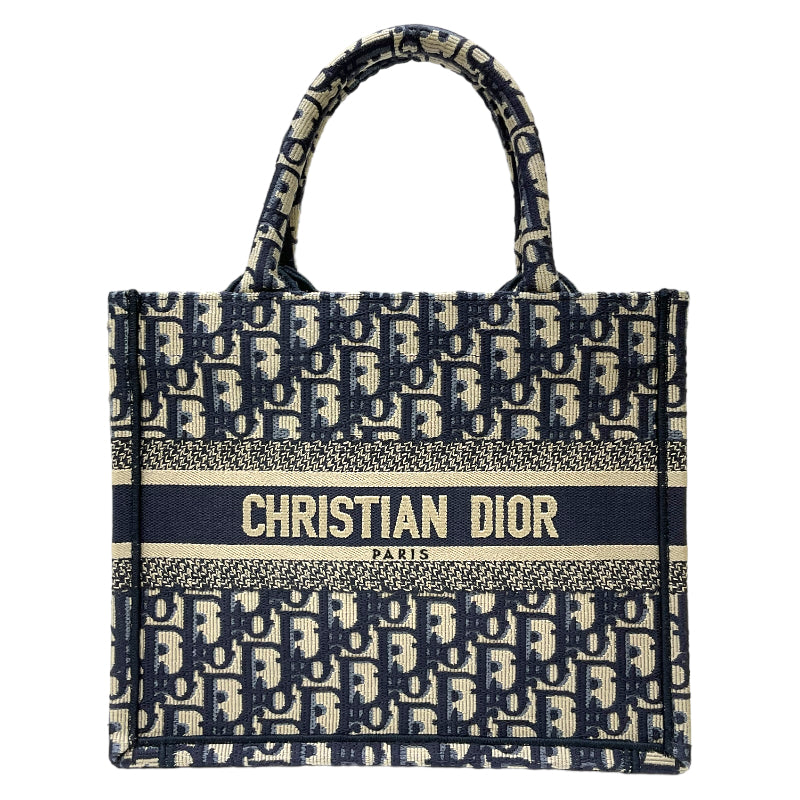 クリスチャン・ディオール Christian Dior ブックトート ミディアム オブリーク エンブロイダリー M1265ZRIW ネイビー |  中古ブランドリユースショップ OKURA(おお蔵)