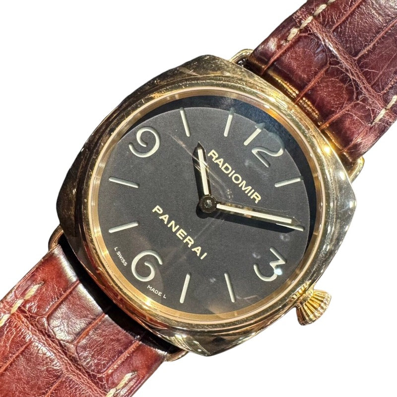 パネライ PANERAI ラジオミール PAM00231 K18ピンクゴールド メンズ 腕時計 | 中古ブランドリユースショップ OKURA(おお蔵)