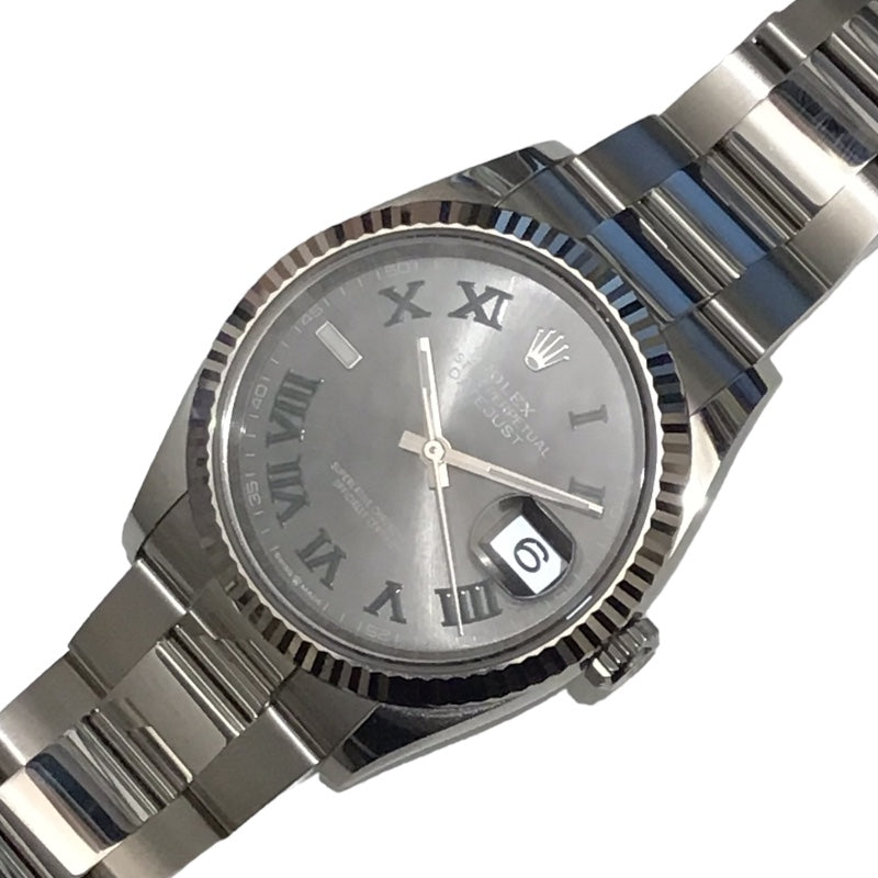 ロレックス ROLEX デイトジャスト36 126234 スレート K18ホワイトゴールド ステンレススチール ユニセックス 腕時計 |  中古ブランドリユースショップ OKURA(おお蔵)