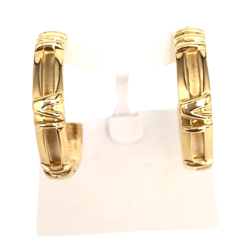 ✨極美品✨Tiffany ティファニー ピアス アトラス フープ キャッチ 両