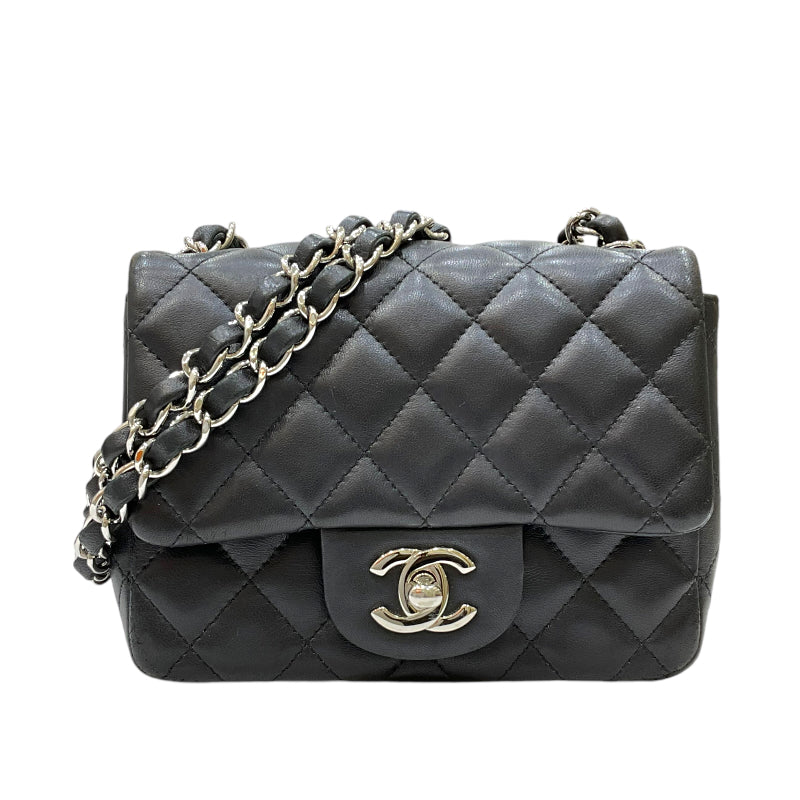 シャネル CHANEL ミニ マトラッセ A35200 25番台 ブラック シルバー金具 ラムスキン レディース ショルダーバッグ |  中古ブランドリユースショップ OKURA(おお蔵)