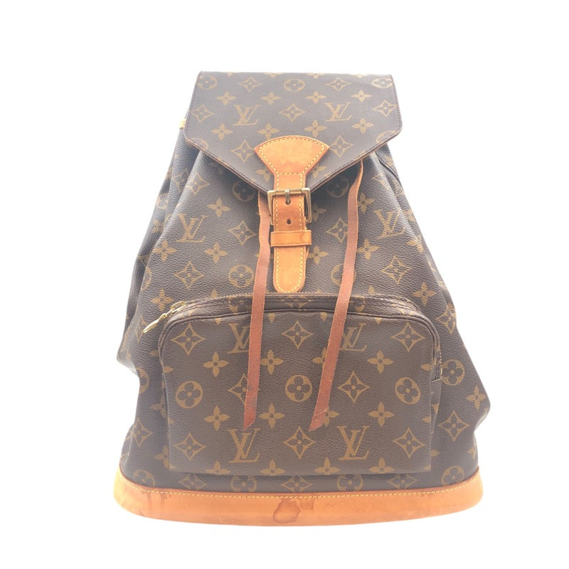 ルイ・ヴィトン LOUIS VUITTON モンスリMM M51136 モノグラム PVC レディース リュック・デイパック |  中古ブランドリユースショップ OKURA(おお蔵)