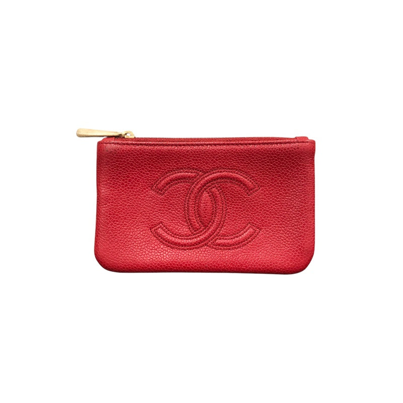 魅力的な価格 シャネル CHANEL ココマークコインポーチ GD金具 キャビアスキン バッグ