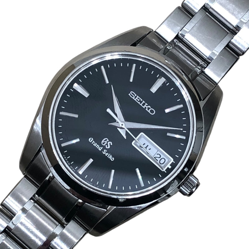 セイコー SEIKO Grand Seiko メンズウォッチ９Fクォーツ SBGT037 ブラック ステンレススチール メンズ 腕時計 |  中古ブランドリユースショップ OKURA(おお蔵)