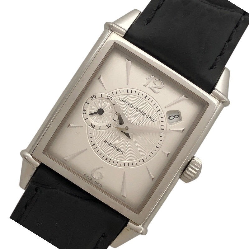 ジラール・ペルゴ GIRARD PERREGAUX ヴィンテージ1945 25932 シルバー SS/革ベルト（社外品） 自動巻き メンズ |  中古ブランドリユースショップ OKURA(おお蔵)