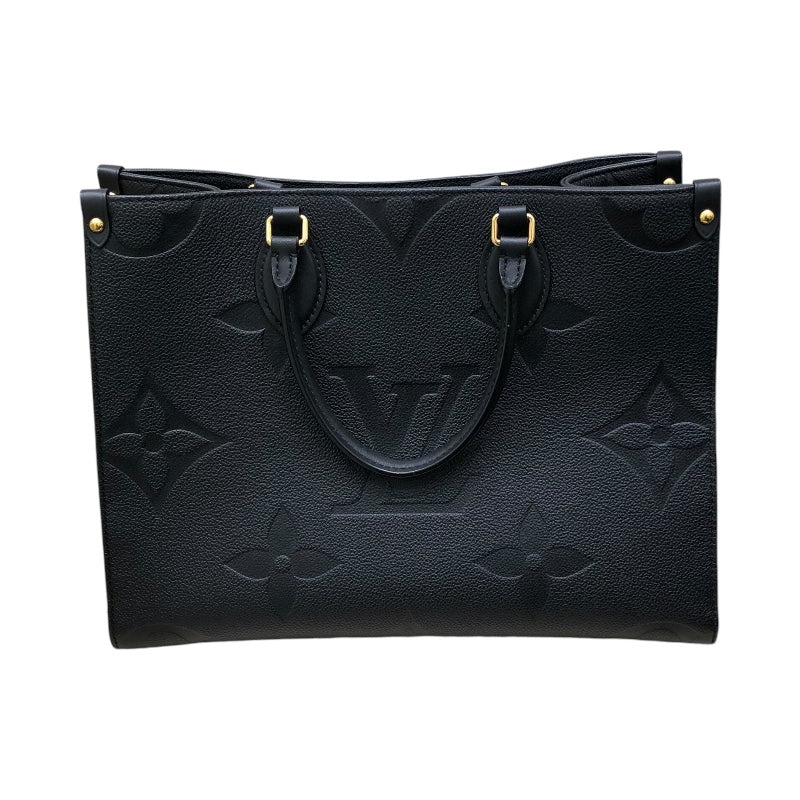 ルイ・ヴィトン LOUIS VUITTON オンザゴーMM ブラック モノグラム