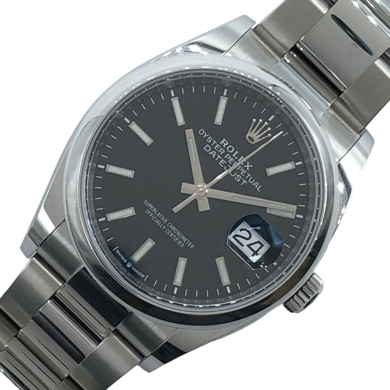 ロレックス ROLEX デイトジャスト36 126200 シルバー SS メンズ 腕時計 | 中古ブランドリユースショップ OKURA(おお蔵)