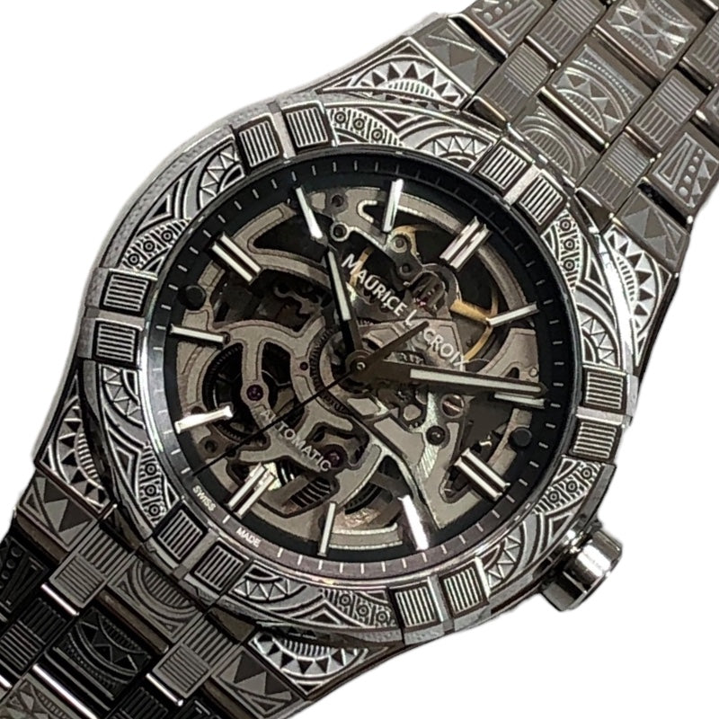 モーリス・ラクロア MAURICE LACROIX アイコン オートマティック39mm スケルトン アーバントライブ AI6007-SS00 |  中古ブランドリユースショップ OKURA(おお蔵)