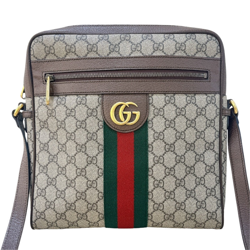 グッチ GUCCI オフィディアGGショルダー 547934 ブラウン/ゴールド金具 GGスプリームキャンバス ユニセックス ショルダーバッ |  中古ブランドリユースショップ OKURA(おお蔵)