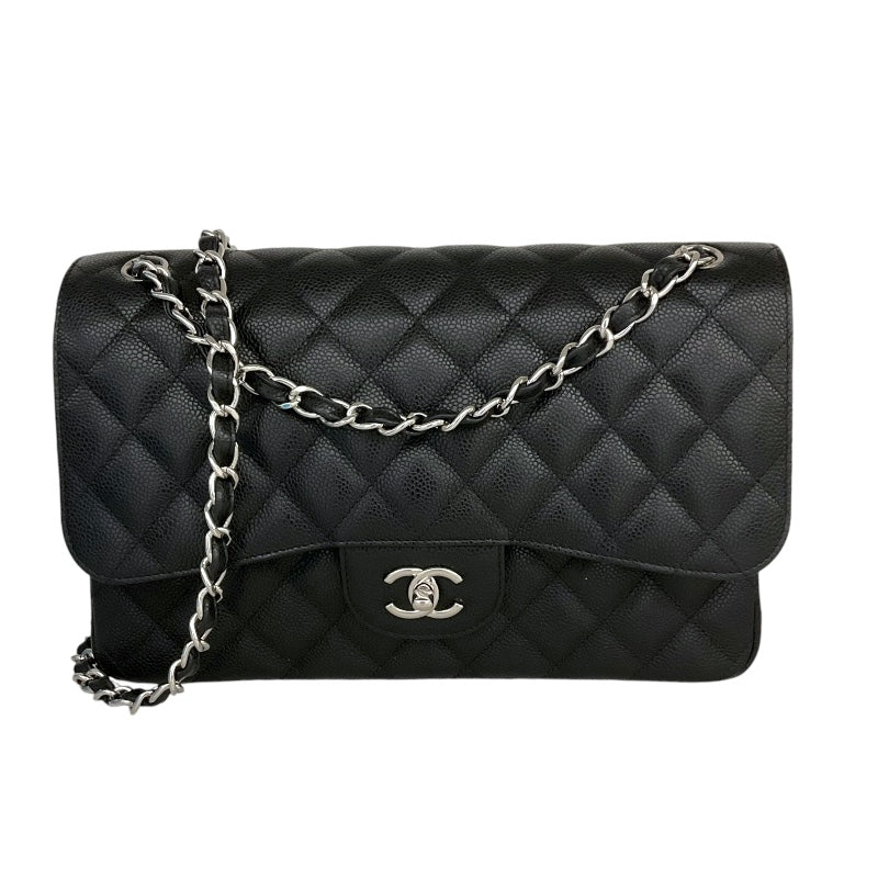 シャネル CHANEL マトラッセ30 A58600 ブラック/シルバー金具 キャビアスキン レディース ショルダーバッグ |  中古ブランドリユースショップ OKURA(おお蔵)