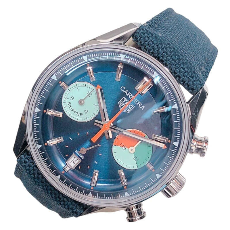 タグホイヤー TAG HEUER CBS2213 カレラ スキッパー クロノグラフ 自動巻き メンズ 良品 _806354 TAG HEUER CARRERA SKIPPER タグホイヤー カレラ スキッパー CBS2213