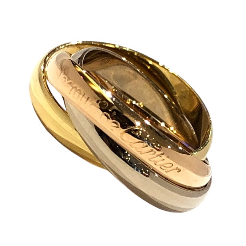 Cartierカルティエトリニティリング 750YG/WG/PG 51号
