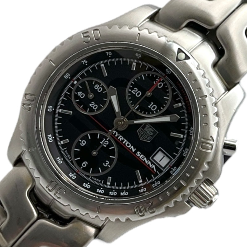 タグ・ホイヤー TAG HEUER リンク クロノグラフ アイルトンセナ