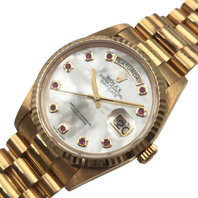 ロレックス ROLEX デイデイト36 18238NGR K18YG 自動巻き メンズ
