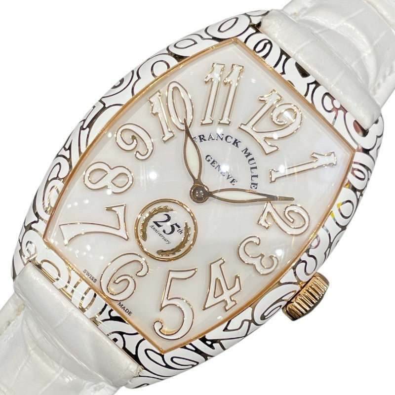 (約50%OFF)LGB スカル柄 スケルトン タンクトップ フランク ミュラー トノウ カーベックス プティ 2502QZ OG – FRANCK MULLER