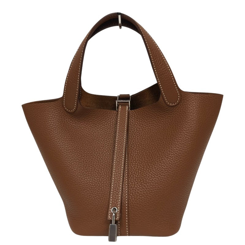 エルメス HERMES ピコタンロックPM W刻 ゴールド SV金具