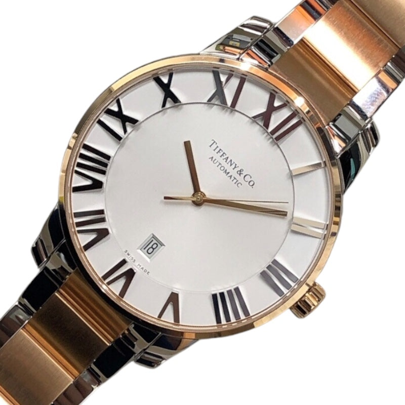 ティファニー TIFFANY＆CO アトラスドーム Z1810.68.13A21A00A PG/SS メンズ 腕時計 | 中古ブランドリユースショップ  OKURA(おお蔵)