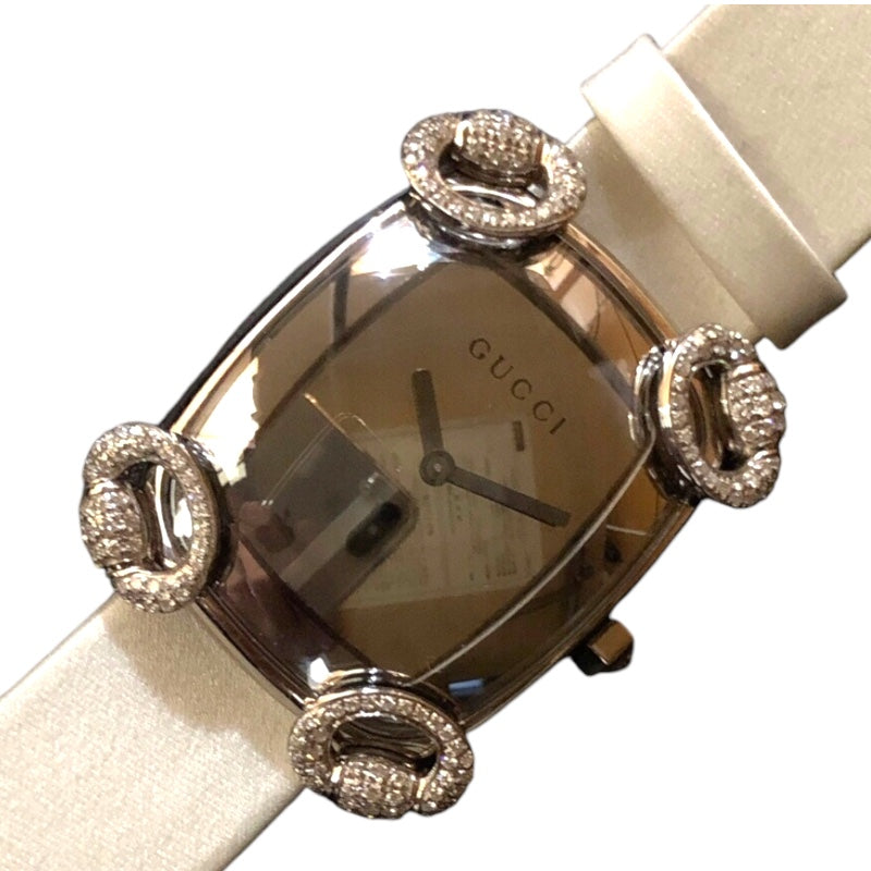 GUCCI グッチ 腕時計 ホースビット 6400L シルバーカラー