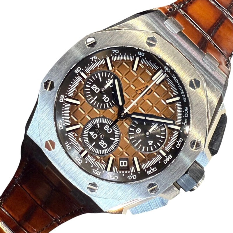 オーデマ・ピゲ AUDEMARS PIGUET ロイヤルオーク オフショア クロノグラフ 26420ST.OO.A828CR.01 ステンレ |  中古ブランドリユースショップ OKURA(おお蔵)