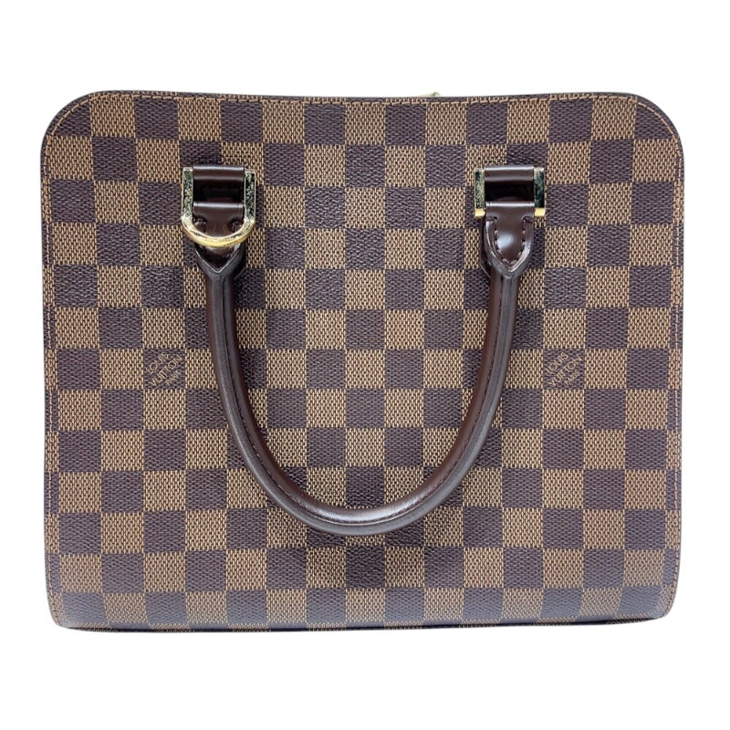 ルイ・ヴィトン LOUIS VUITTON トリアナ N51155 ブラウン ゴールド金具 ダミエ レディース ハンドバッグ |  中古ブランドリユースショップ OKURA(おお蔵)