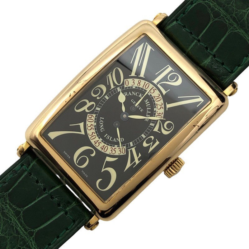 フランク・ミュラー FRANCK MULLER ロングアイランド 1100DSR K18ピンクゴールド メンズ 腕時計 |  中古ブランドリユースショップ OKURA(おお蔵)