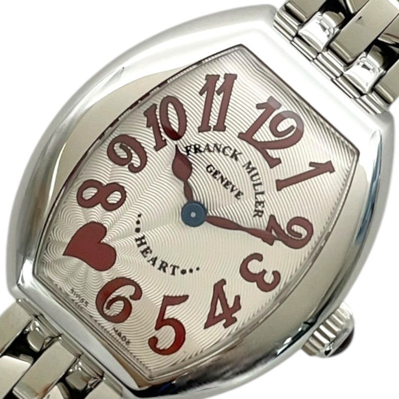 フランク・ミュラー FRANCK MULLER ハート トゥ ハート シエテ 500本限定 5002SQZC7HJAC SS レディース 腕 |  中古ブランドリユースショップ OKURA(おお蔵)