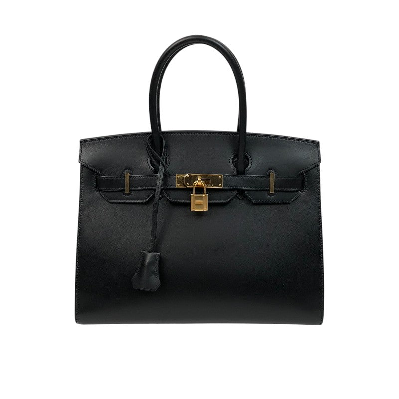 エルメス HERMES バーキン30 セリエ Y刻 ブラック ゴールド金具