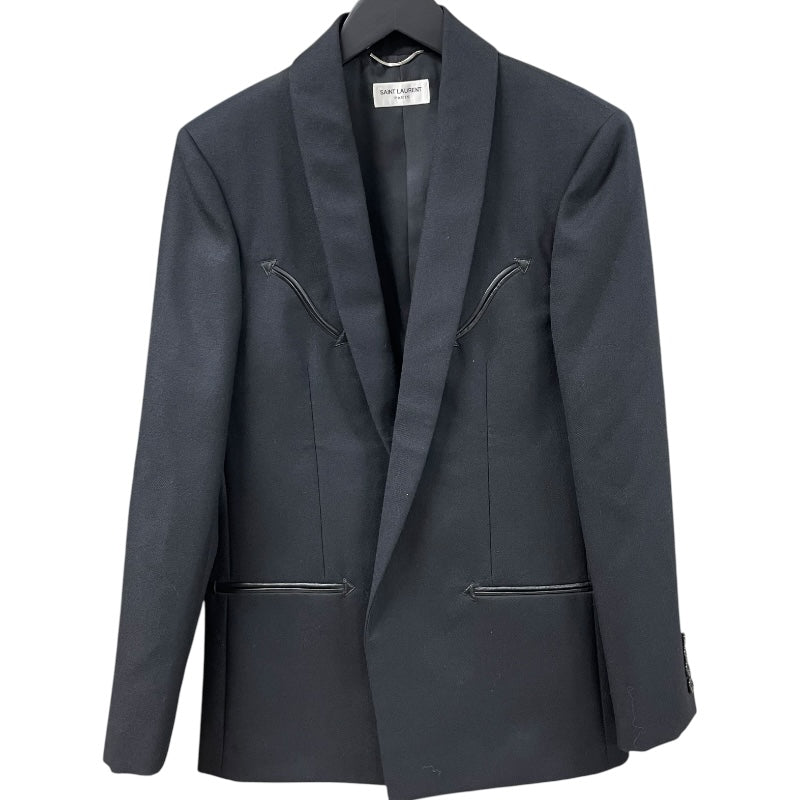 サンローラン SAINT LAURENT ウエスタンスモーキングジャケット