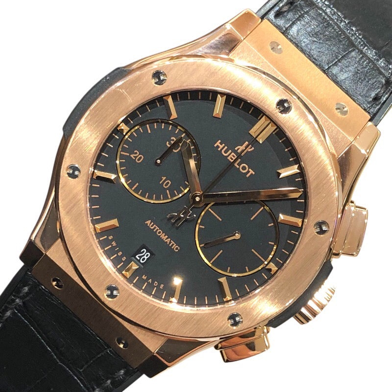 ウブロ HUBLOT クラシックフュージョン クロノグラフ キングゴールド 521.○×.1181.LR K18ピンクゴールド 自動巻き メ |  中古ブランドリユースショップ OKURA(おお蔵)