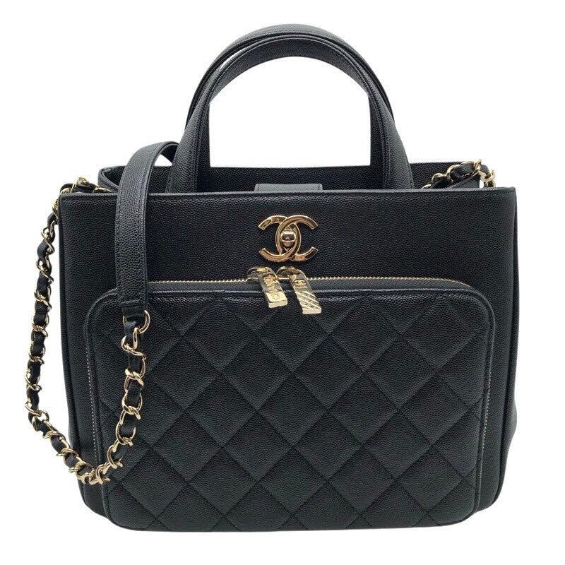 シャネル CHANEL マトラッセスモールショッピングバッグ A93750 ブラック/ゴールド金具 キャビア レディース ショルダーバッグ |  中古ブランドリユースショップ OKURA(おお蔵)