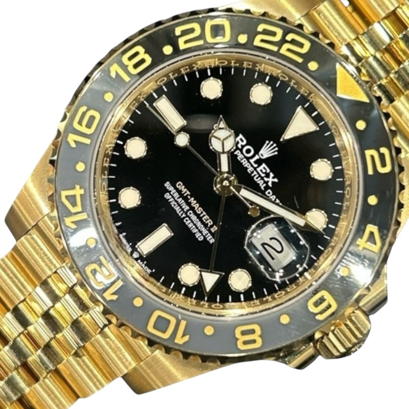 ROLEX 自動巻き時計 シルバー/ゴールド