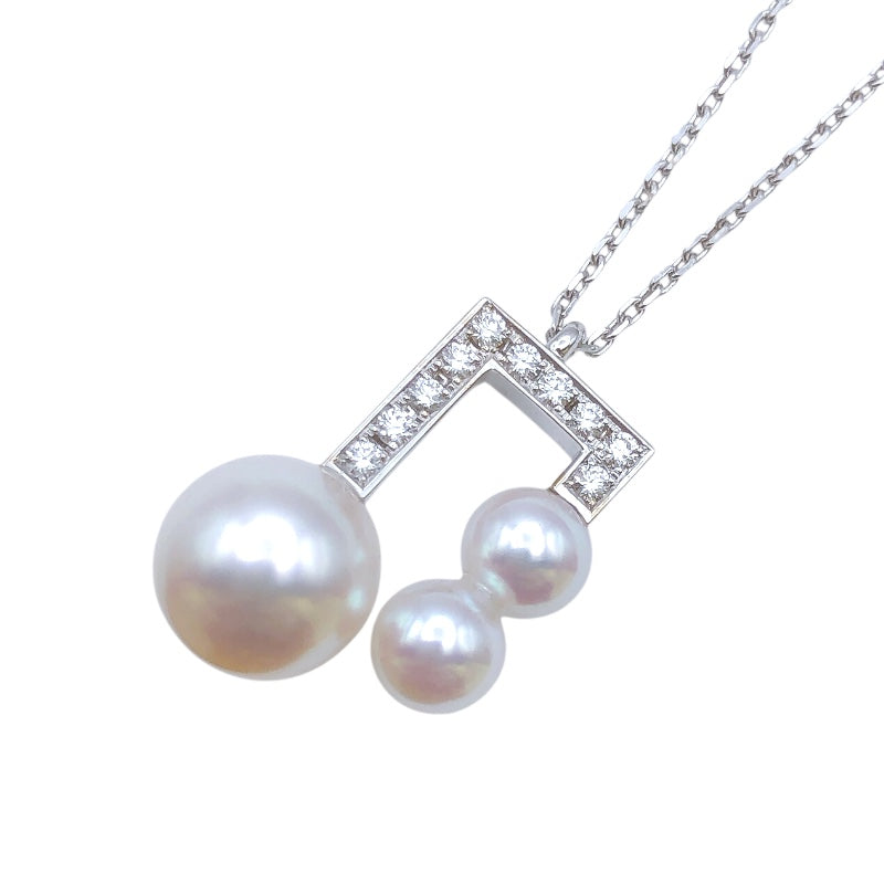 TASAKI タサキ ネックレス パール 真珠 7.7mm ダイヤ