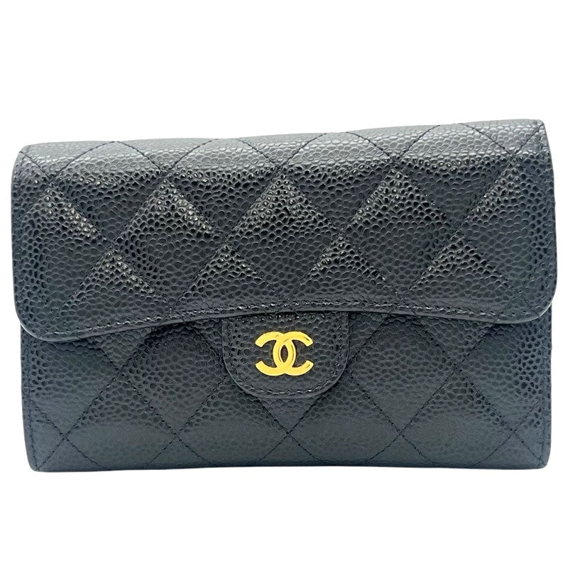シャネル CHANEL タイムレス クラシック ミディアムウォレット AP0232 