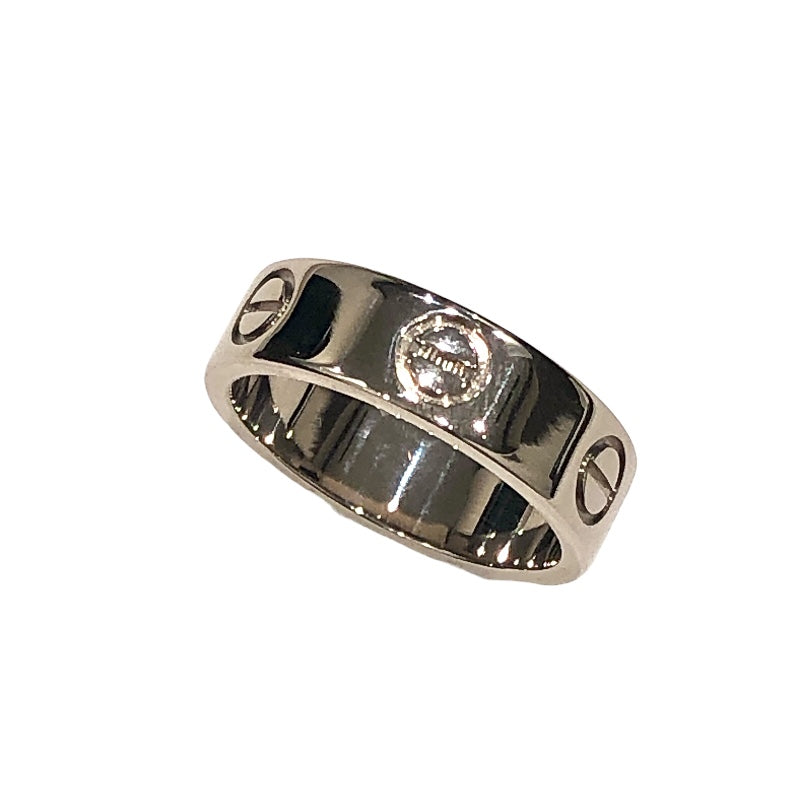 『3年保証』 カルティエ Cartier ラブリング K18ホワイトゴールド 750WG アクセサリー