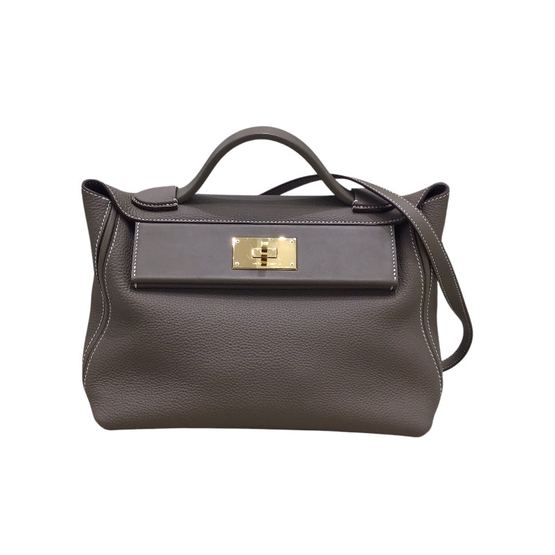 エルメス HERMES ヴァンキャトル29 B刻印 エトゥーブ トゴ、GD色