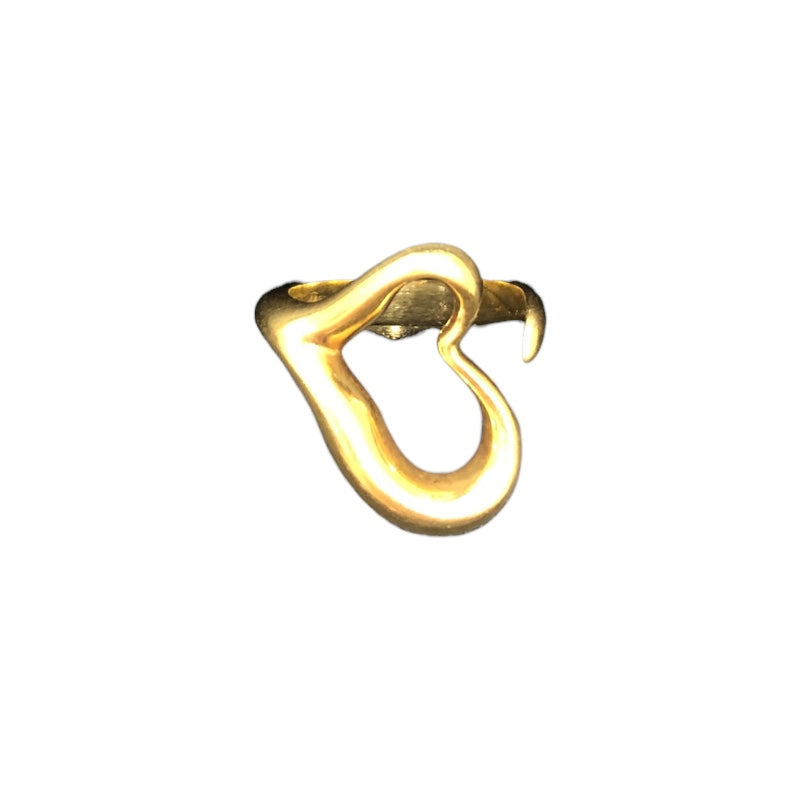 ティファニー TIFFANY&CO オープンハートリング K18YG #50付近 ティファニー TIFFANY&CO オープンハートリング K18YG #50付近