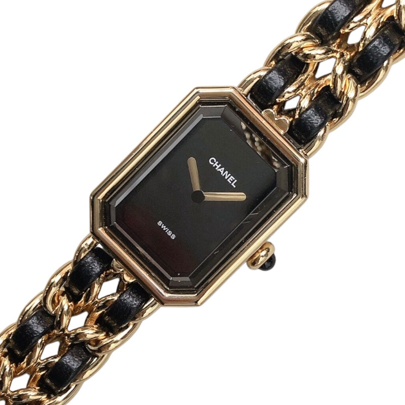 CHANEL シャネル 腕時計 時計 ブラック ゴールド レザー クォーツ J12 ブラック - スイスウォッチ | CHANEL シャネル